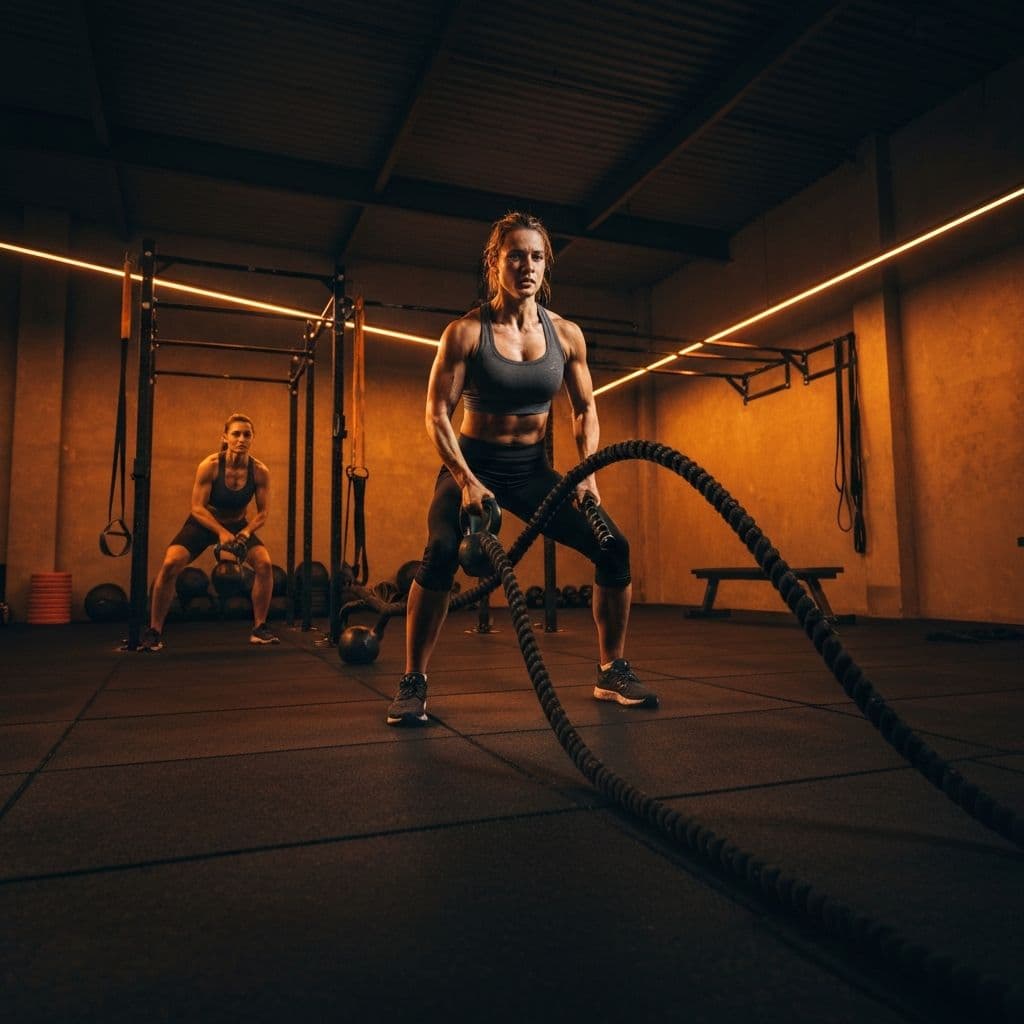 Clase de Cross Training en Destino Fit, gimnasio en Teba