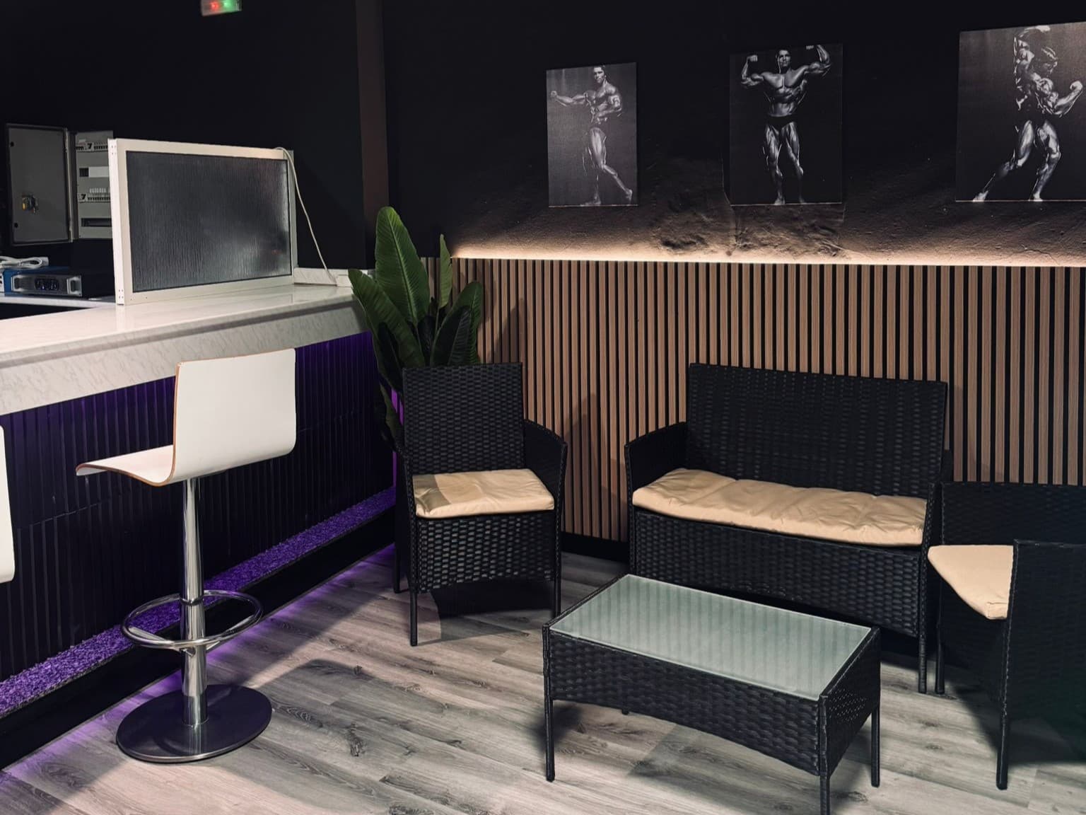 Zona de Relax en Destino Fit, gimnasio en Teba